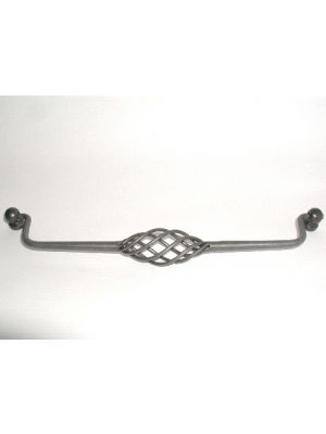 M667 Twisted Wire Drop Handle in Pewter