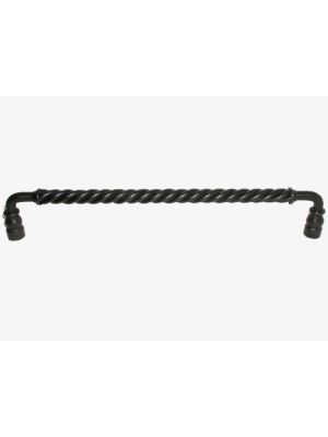 M677 Twisted Bar Handle in Patine Black