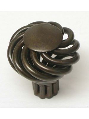 M777 Round Twist Knob in Oil Rubbed Bronze