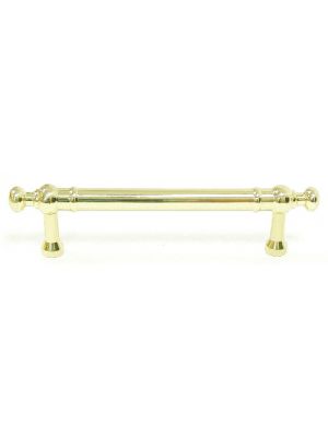 M828-96 Door Pull in Polished Brass