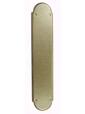 M904 Non-beaded Push Plate in German Bronze