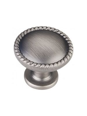 Z115BNBDL Knob in Brushed Pewter